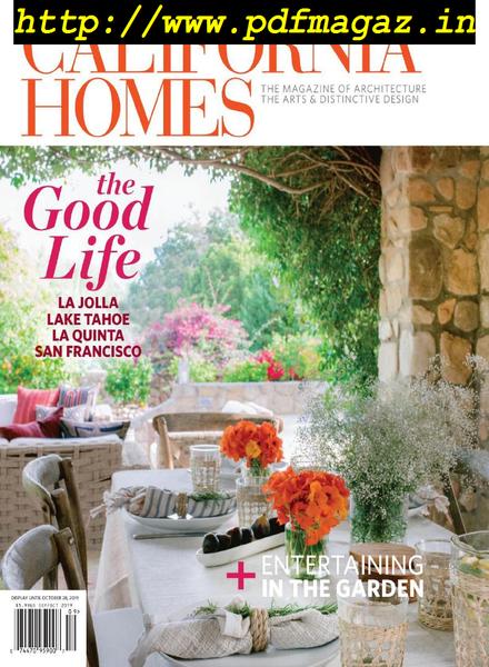California Homes – September-October 2019