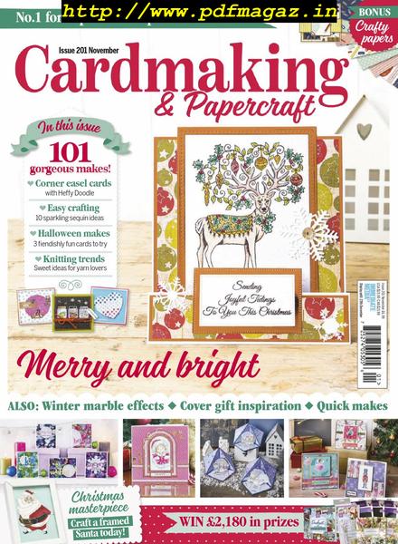 Cardmaking & Papercraft – November 2019