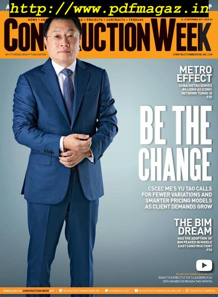 Construction Week Middle East – September 14, 2019