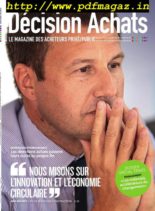 Decision Achats – septembre 2019