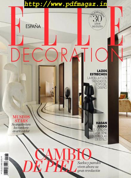 Elle Decoration Espana – octubre 2019