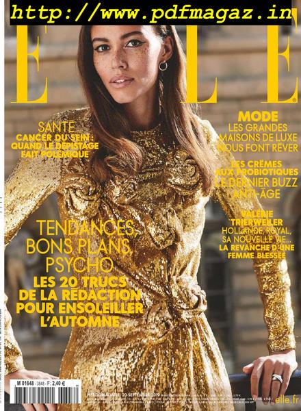 Elle France – 20 septembre 2019