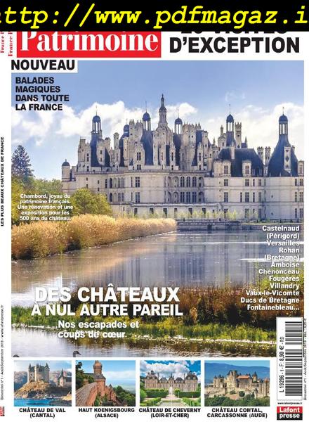 France Patrimoine – Aout-Septembre 2019