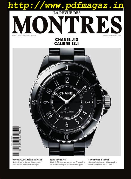 La Revue des Montres – 13 aout 2019
