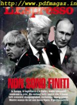 L’Espresso – 15 settembre 2019