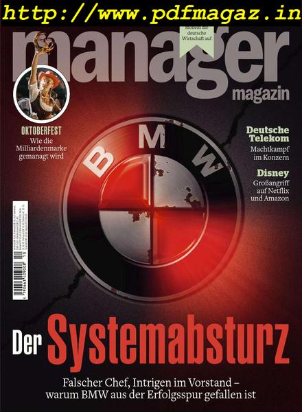 Manager Magazin – Oktober 2019