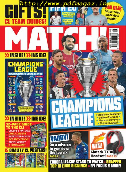 Match! – September 17, 2019