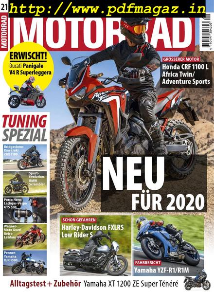 Motorrad – 27 September 2019