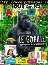 Pirouette Tout sur les Animaux – octobre 2019