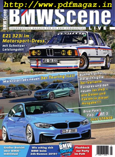 BMW Scene Live – September 2019