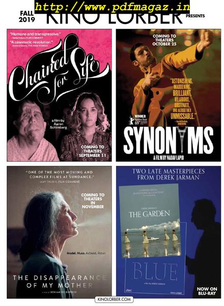 Cinema Scope – August 2019