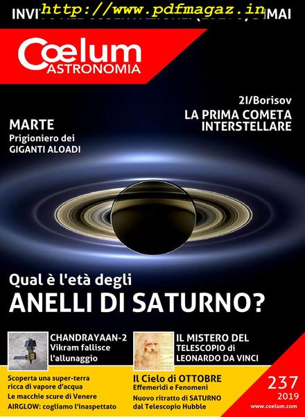 Coelum Astronomia – Numero 237, 2019