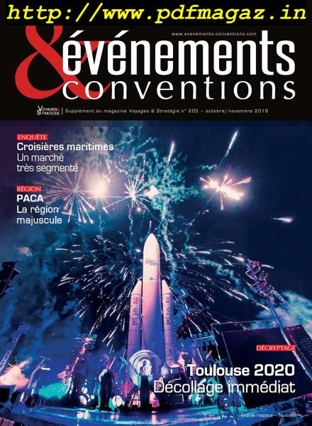 Evenements & Conventions – septembre-octobre 2019
