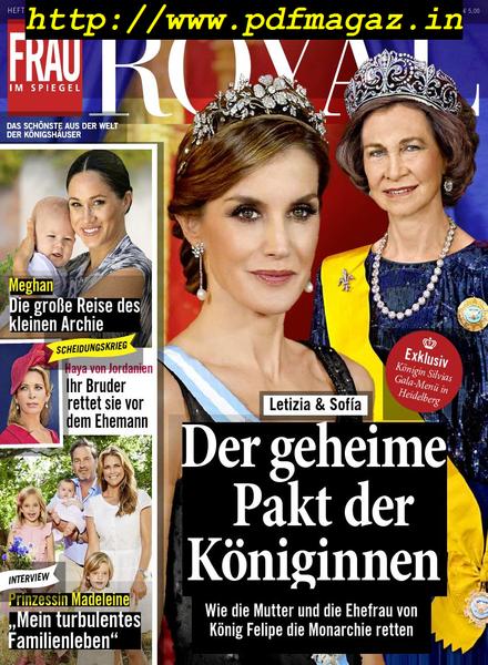 Frau im Spiegel Royal – Oktober 2019