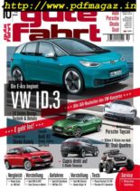 Gute Fahrt – Oktober 2019