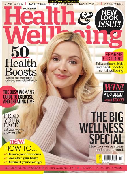 Health & Wellbeing – November 2019