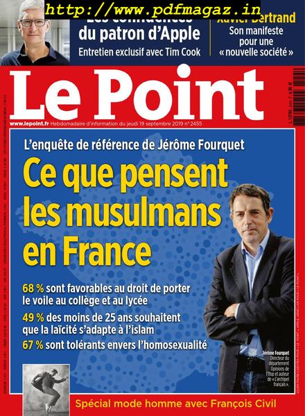 Le Point – 19 septembre 2019