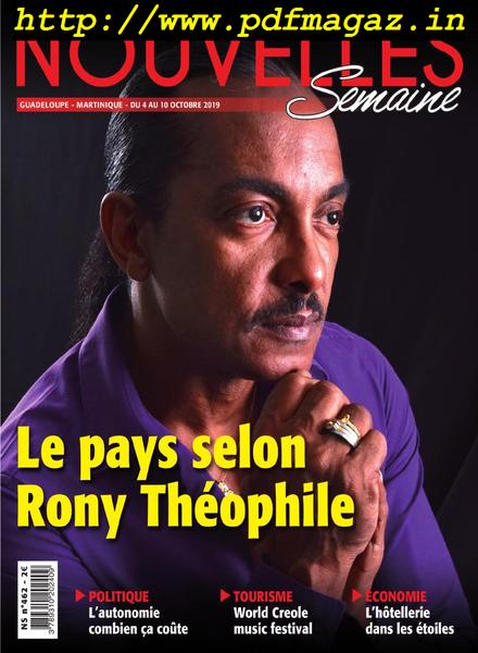 Nouvelles Semaine – 04 octobre 2019