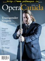 Opera Canada – September 2019