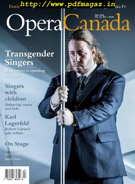 Opera Canada – September 2019