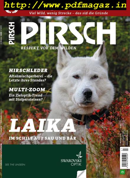 Pirsch – 24 September 2019