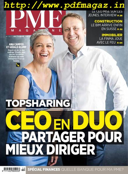 PME Magazine – octobre 2019