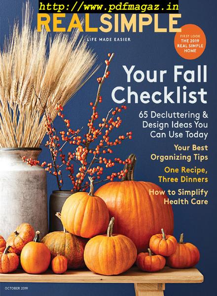 Real Simple – October 2019
