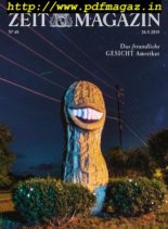 Zeit Magazin – 26 September 2019