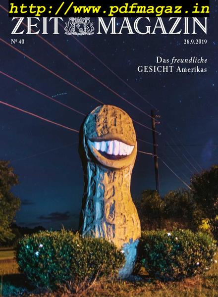 Zeit Magazin – 26 September 2019