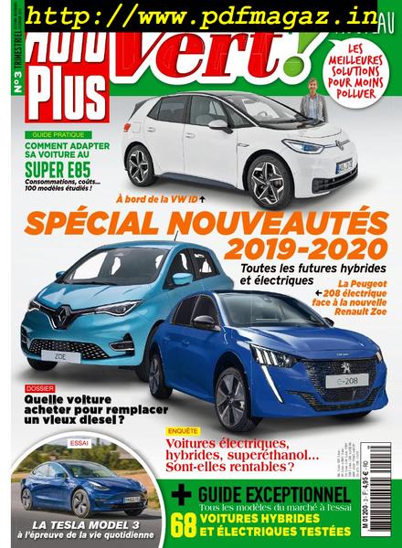 Auto Plus Vert – septembre 2019