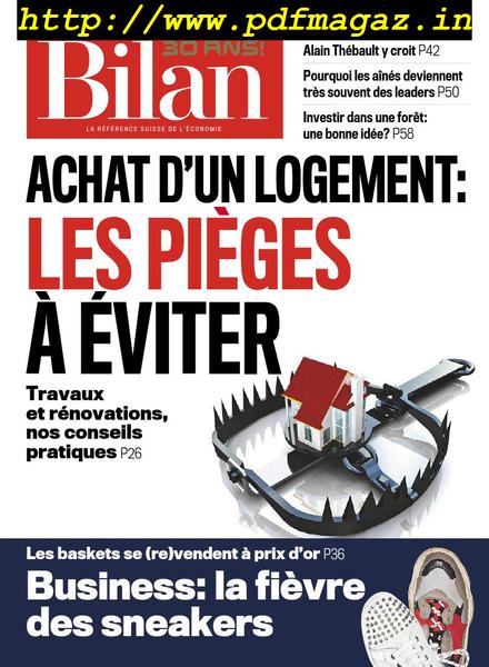 Bilan – 21 Aout 2019