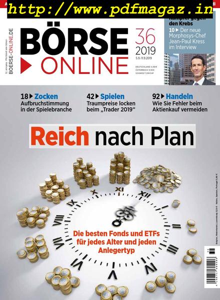 BOrse Online – 05 September 2019