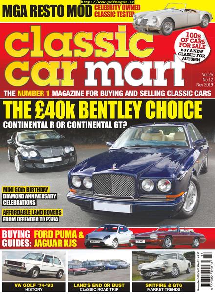 Classic Car Mart – October 2019