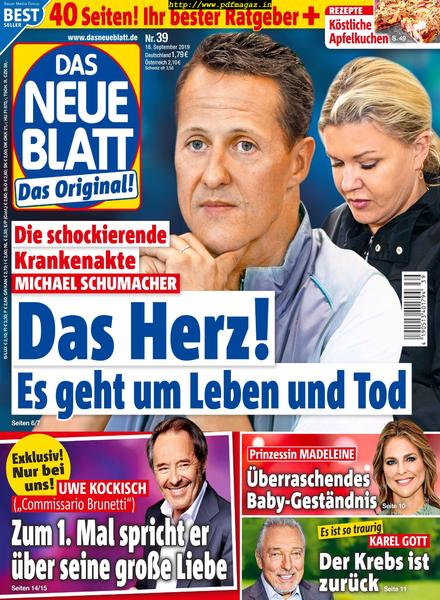 Das Neue Blatt – 18 September 2019
