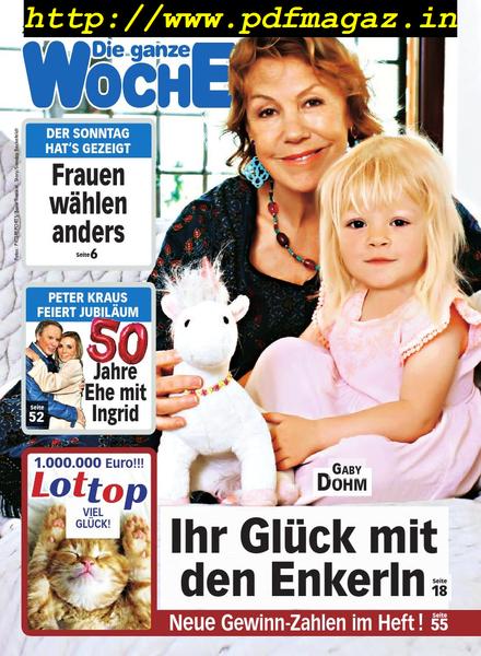 Die ganze Woche – 02 Oktober 2019