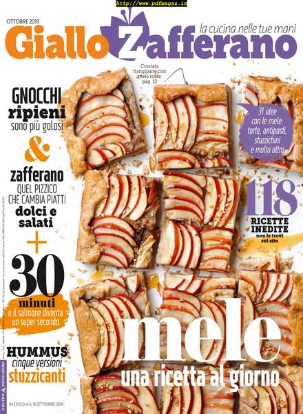 Giallo Zafferano – ottobre 2019