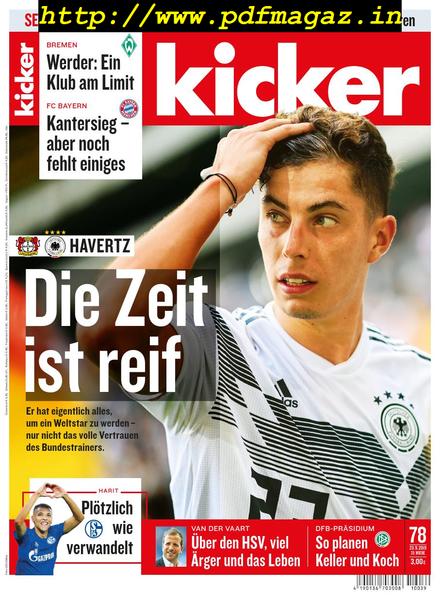 Kicker – 23 September 2019