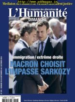 L’Humanite Dimanche – 26 Septembre 2019