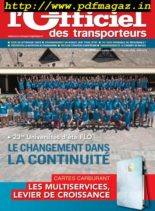 L’Officiel des Transporteurs – 04 octobre 2019