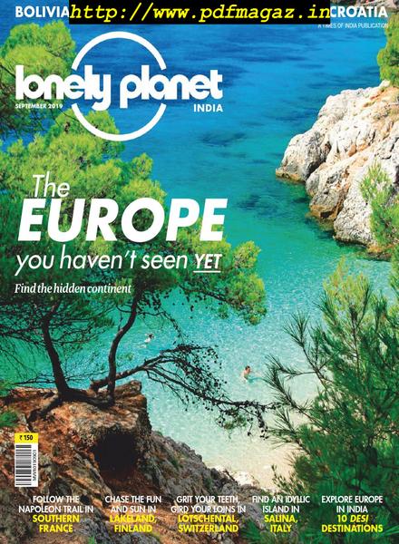 Lonely Planet India – September 2019