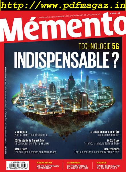 Memento – octobre 2019