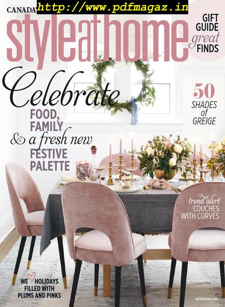 Style at Home Canada – November 2019