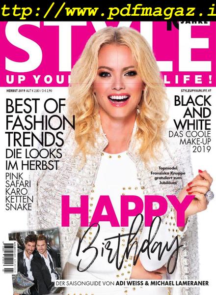 Style Up Your Life Ladies – September 2019