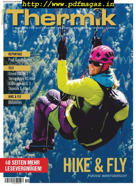 Thermik Magazin – Oktober 2019