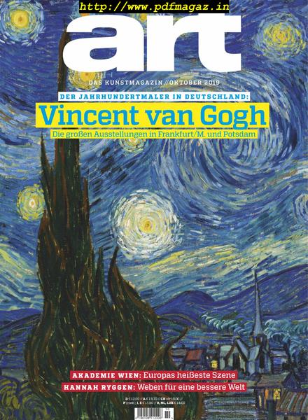 Art Magazin – Oktober 2019