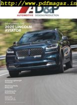 Automotive Design and Production – October 2019