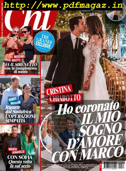 Chi – 25 settembre 2019