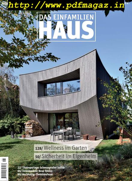 Das Einfamilienhaus Schweiz – Oktober-November 2019