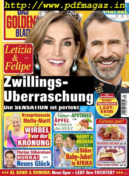 Das Goldene Blatt – 30 September 2019