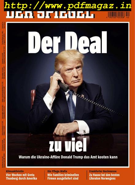 Der Spiegel – 28 September 2019